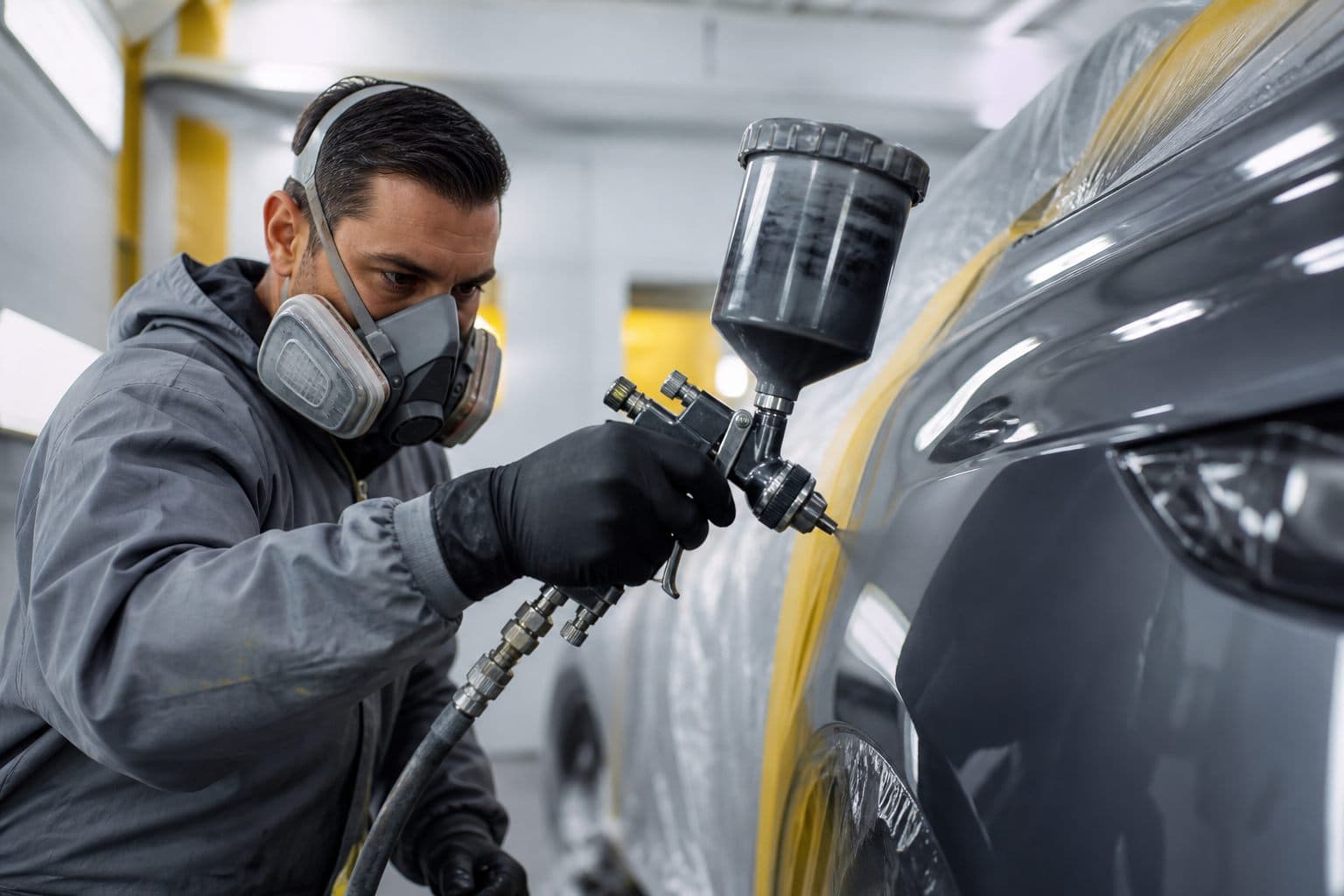 Auto Painting & Color Match Speedeezz Auto Finish professional auto paint spray and color matching in Fort Myers